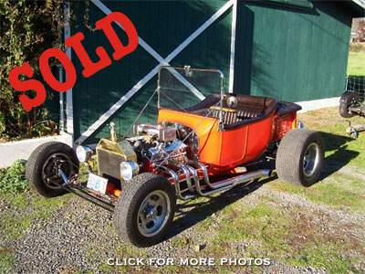 This bucket T is a great summertime hot rod Lots of fun and power in a 